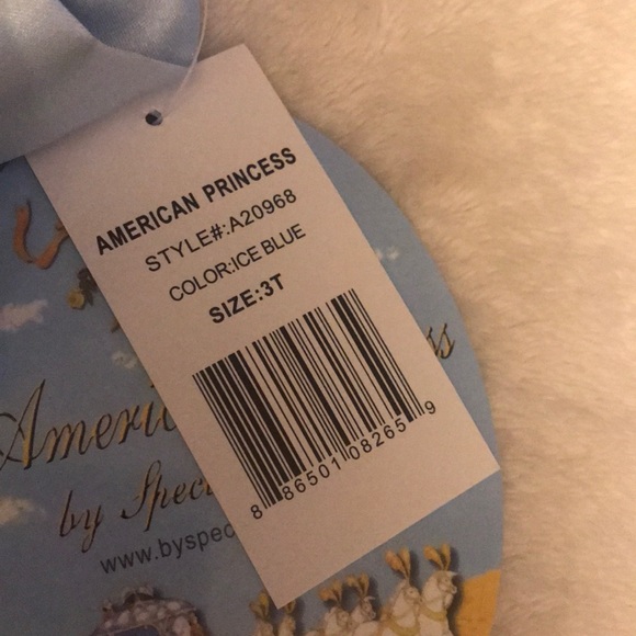 American Princess baby blue dress - Picture 3 of 11